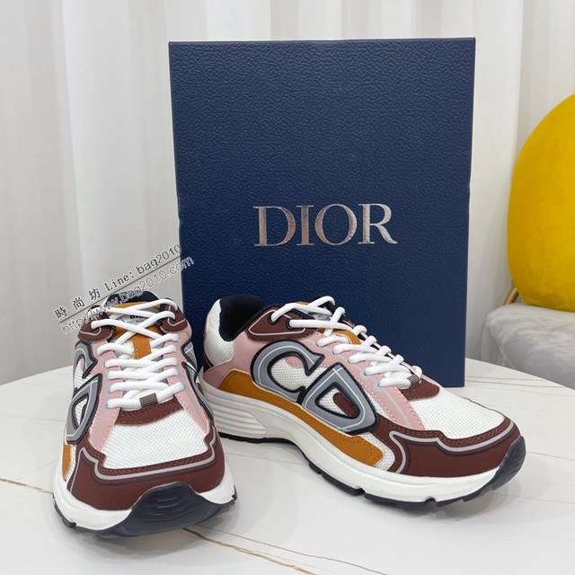 Dior復古波鞋 迪奧B30系列專櫃最新情侶款運動鞋跑鞋 dx2611